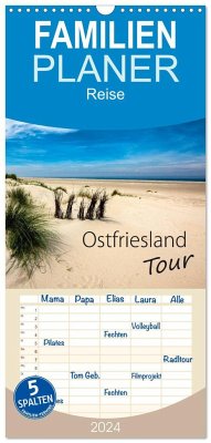 Familienplaner 2024 - Ostfriesland - Tour mit 5 Spalten (Wandkalender, 21 x 45 cm) CALVENDO - Dreegmeyer, H.