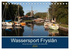 Wassersport Fryslân (Tischkalender 2024 DIN A5 quer), CALVENDO Monatskalender - Carina-Fotografie
