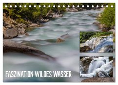 Faszination wildes Wasser (Tischkalender 2024 DIN A5 quer), CALVENDO Monatskalender
