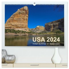 USA 2024 - Indian Summer im Südwesten (hochwertiger Premium Wandkalender 2024 DIN A2 quer), Kunstdruck in Hochglanz