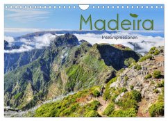 Wildes Madeira - Inselimpressionen (Wandkalender 2024 DIN A4 quer), CALVENDO Monatskalender - Stamm, Dirk
