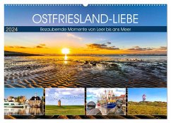 OSTFRIESLAND-LIEBE (Wandkalender 2024 DIN A2 quer), CALVENDO Monatskalender - Dreegmeyer, Andrea