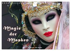 Magie der Masken (Wandkalender 2024 DIN A4 quer), CALVENDO Monatskalender