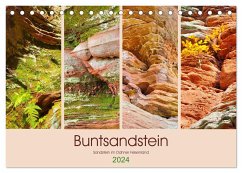 Buntsandstein - Sandstein im Dahner Felsenland (Tischkalender 2024 DIN A5 quer), CALVENDO Monatskalender - LianeM