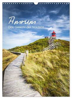 Amrum - Das Gesicht der Nordsee (Wandkalender 2024 DIN A3 hoch), CALVENDO Monatskalender