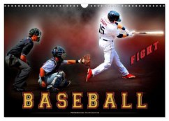 Baseball - Fight (Wandkalender 2024 DIN A3 quer), CALVENDO Monatskalender