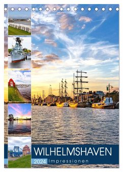 Wilhelmshaven Impressionen (Tischkalender 2024 DIN A5 hoch), CALVENDO Monatskalender