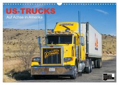 US-Trucks - Auf Achse in Amerika (Wandkalender 2024 DIN A3 quer), CALVENDO Monatskalender