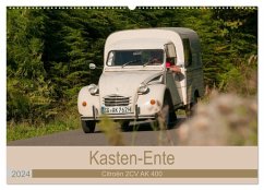 Kasten - Ente Citroën 2 CV AK 400 (Wandkalender 2024 DIN A2 quer), CALVENDO Monatskalender