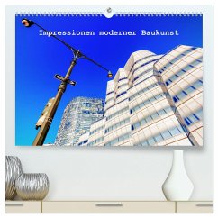 Impressionen moderner Baukunst (hochwertiger Premium Wandkalender 2024 DIN A2 quer), Kunstdruck in Hochglanz