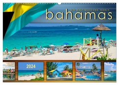 Die Westindischen Inseln - Bahamas (Wandkalender 2024 DIN A2 quer), CALVENDO Monatskalender