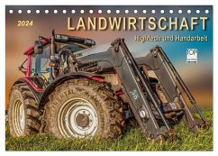Landwirtschaft - Hightech und Handarbeit (Tischkalender 2024 DIN A5 quer), CALVENDO Monatskalender