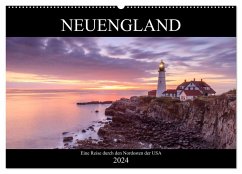 NEUENGLAND - Eine Reise durch den Nordosten der USA (Wandkalender 2024 DIN A2 quer), CALVENDO Monatskalender