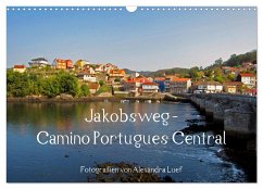 Jakobsweg - Camino Portugues Central (Wandkalender 2024 DIN A3 quer), CALVENDO Monatskalender - Luef, Alexandra