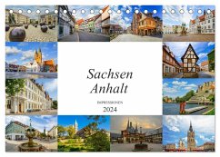 Sachsen Anhalt Impressionen (Tischkalender 2024 DIN A5 quer), CALVENDO Monatskalender