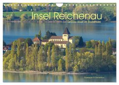 Insel Reichenau - Größte Insel im Bodensee (Wandkalender 2024 DIN A4 quer), CALVENDO Monatskalender
