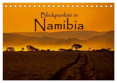 Blickpunkte in Namibia (Tischkalender 2024 DIN A5 quer), CALVENDO Monatskalender - Schütter, Stefan