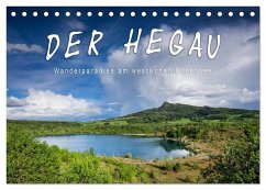 Der Hegau - Wanderparadies am westlichen Bodensee (Tischkalender 2024 DIN A5 quer), CALVENDO Monatskalender