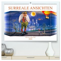 Surreale Ansichten (hochwertiger Premium Wandkalender 2024 DIN A2 quer), Kunstdruck in Hochglanz - Gödecke, Dieter