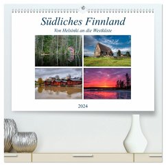 Südliches Finnland (hochwertiger Premium Wandkalender 2024 DIN A2 quer), Kunstdruck in Hochglanz
