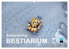 Bodypainting BESTIARIUM (Wandkalender 2024 DIN A2 quer), CALVENDO Monatskalender