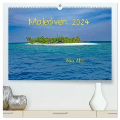 Malediven - Dreamland (hochwertiger Premium Wandkalender 2024 DIN A2 quer), Kunstdruck in Hochglanz