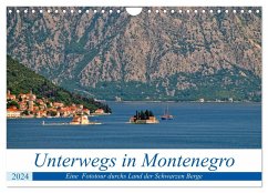 Unterwegs in Montenegro (Wandkalender 2024 DIN A4 quer), CALVENDO Monatskalender - Knezevic, Dejan