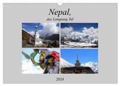Nepal, das Langtang Tal (Wandkalender 2024 DIN A3 quer), CALVENDO Monatskalender - Albicker, Gerhard