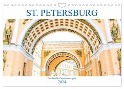 St. Petersburg - Prachtvolle Ostseemetropole (Wandkalender 2024 DIN A4 quer), CALVENDO Monatskalender - pixs:sell