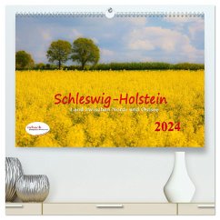 Schleswig-Holstein Land zwischen Nord- und Ostsee (hochwertiger Premium Wandkalender 2024 DIN A2 quer), Kunstdruck in Hochglanz