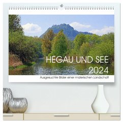 Hegau und See (hochwertiger Premium Wandkalender 2024 DIN A2 quer), Kunstdruck in Hochglanz - Horstkötter, Christian