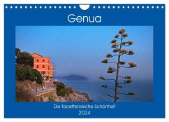 Genua - Die facettenreiche Schönheit (Wandkalender 2024 DIN A4 quer), CALVENDO Monatskalender
