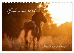 Pferdezauber 2024 (Wandkalender 2024 DIN A3 quer), CALVENDO Monatskalender