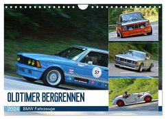 OLDTIMER BERGRENNEN - BMW Fahrzeuge (Wandkalender 2024 DIN A4 quer), CALVENDO Monatskalender - Laue, Ingo