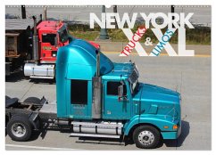 NEW YORK XXL Trucks and Limos (Wandkalender 2024 DIN A2 quer), CALVENDO Monatskalender - Oelschläger, Wilfried