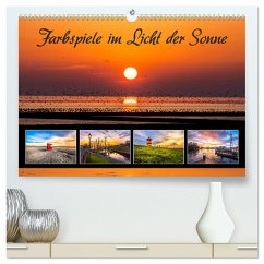 Farbspiele im Licht der Sonne (hochwertiger Premium Wandkalender 2024 DIN A2 quer), Kunstdruck in Hochglanz