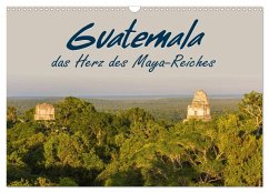 Guatemala - das Herz des Mayareiches (Wandkalender 2024 DIN A3 quer), CALVENDO Monatskalender - Schütter, Stefan