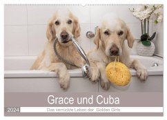 Grace und Cuba - Das verrückte Leben der Golden Girls (Wandkalender 2024 DIN A2 quer), CALVENDO Monatskalender - Bernhardt, Jessica