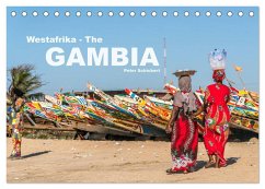 Westafrika - The Gambia (Tischkalender 2024 DIN A5 quer), CALVENDO Monatskalender