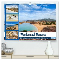 Wandern auf Menorca (hochwertiger Premium Wandkalender 2024 DIN A2 quer), Kunstdruck in Hochglanz - Reuke, Sabine