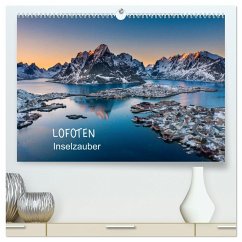Lofoten Inselzauber (hochwertiger Premium Wandkalender 2024 DIN A2 quer), Kunstdruck in Hochglanz