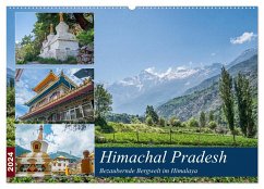 Himachal Pradesh - Bezaubernde Bergwelt im Himalaya (Wandkalender 2024 DIN A2 quer), CALVENDO Monatskalender