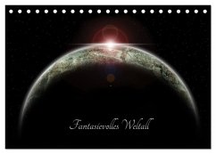Fantasievolles Weltall (Tischkalender 2024 DIN A5 quer), CALVENDO Monatskalender - Geiling, Wibke