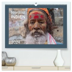 Nordost INDIEN Assam und Arunachal Pradesh (hochwertiger Premium Wandkalender 2024 DIN A2 quer), Kunstdruck in Hochglanz