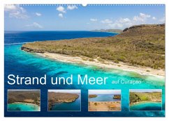 Strand und Meer auf Curaçao (Wandkalender 2024 DIN A2 quer), CALVENDO Monatskalender
