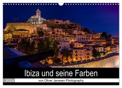 Ibiza und seine Farben (Wandkalender 2024 DIN A3 quer), CALVENDO Monatskalender