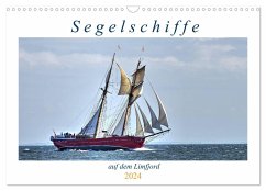 Segelschiffe auf dem Limfjord (Wandkalender 2024 DIN A3 quer), CALVENDO Monatskalender - Prescher, Werner