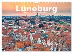 LÜNEBURG Ein- und Ausblicke von Andreas Voigt (Wandkalender 2024 DIN A3 quer), CALVENDO Monatskalender
