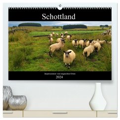 Schottland - Impressionen von magischen Orten (hochwertiger Premium Wandkalender 2024 DIN A2 quer), Kunstdruck in Hochglanz