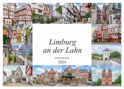 Limburg an der Lahn Impressionen (Wandkalender 2024 DIN A3 quer), CALVENDO Monatskalender